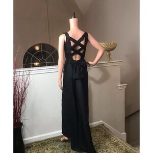 Forever Yours, 1970’s Vintage Black Evenin…